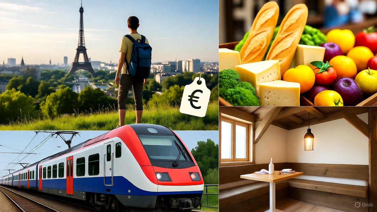 Budget travel in France