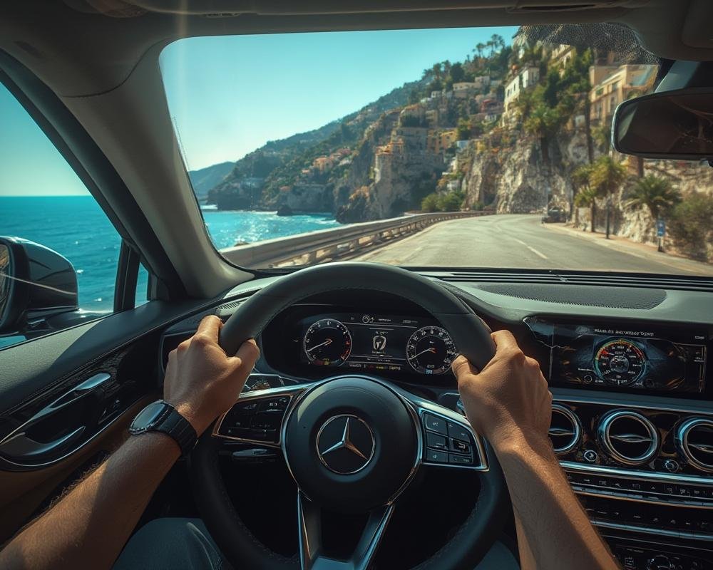 driving French Riviera - Illustration 2