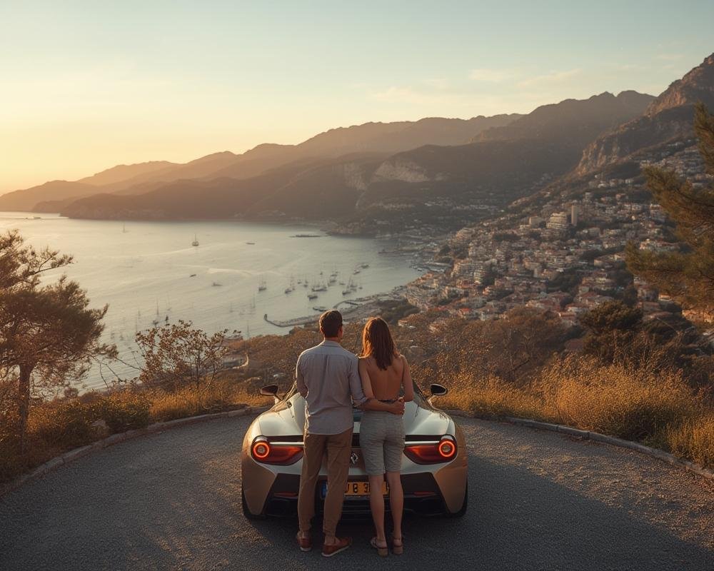 driving French Riviera - Illustration 3