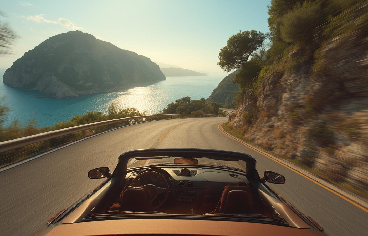 driving French Riviera