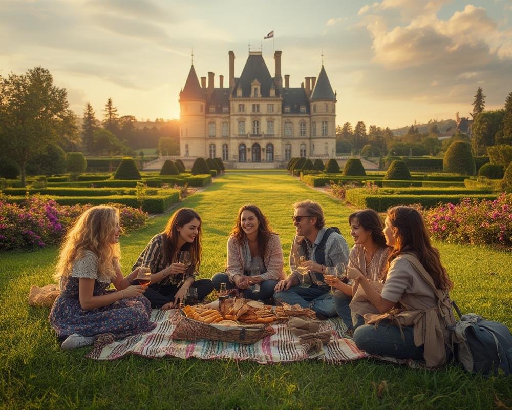 loire valley châteaux Illustration 3