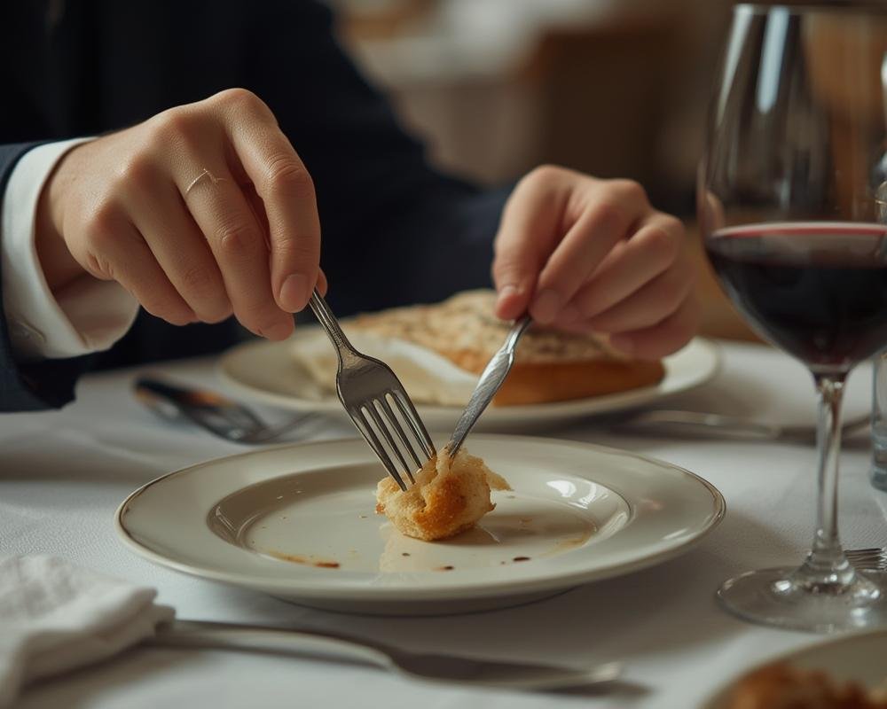 French table manners Illustration 2