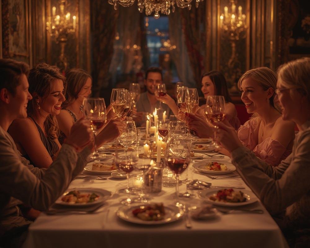 French table manners Illustration 3