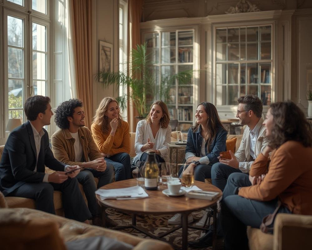 french greetings etiquette Illustration 3